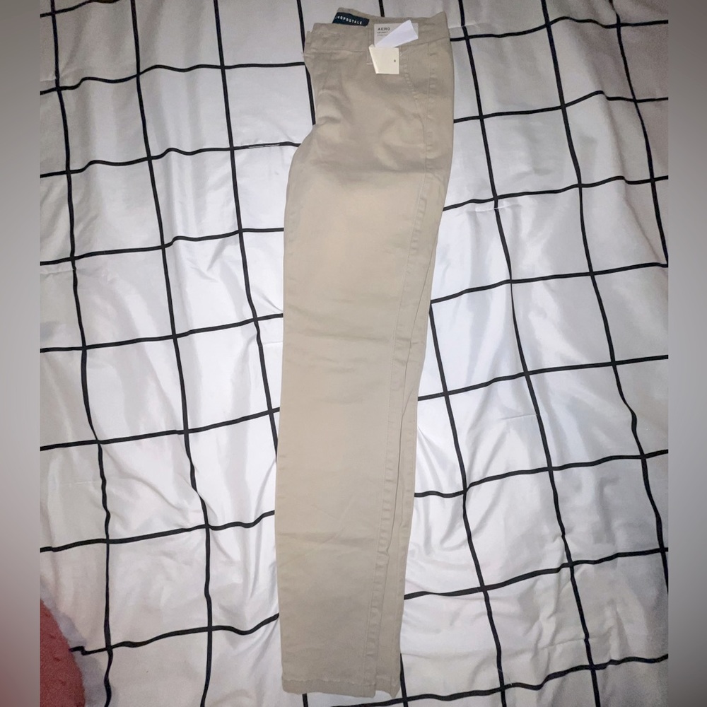 Tan pants new never warn still has tags